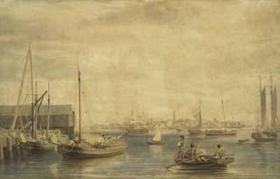 Boston Harbor 1827