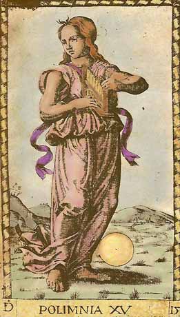 Polimnia - XV of Mantegna Tarot