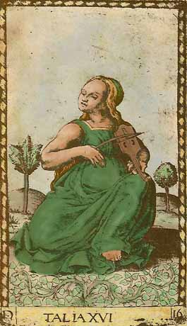 Talia - XVI of Mantegna Tarot