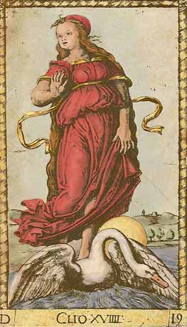 Clio - XVIIII of Mantegna Tarot
