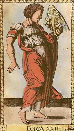 Loica - XXII of Mantegna Tarot