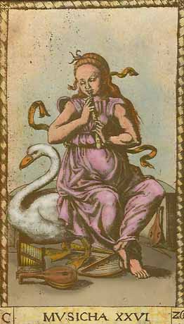 Musicha - XVI of Mantegna Tarot