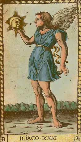 Iliaco - XXXI of Mantegna Tarot
