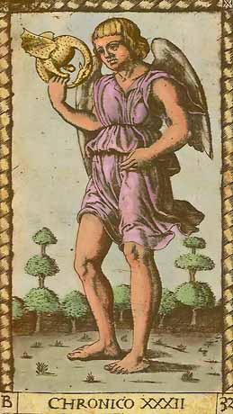 Chronico - XXXII of Mantegna Tarot