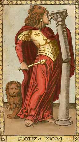 Forteza - XVI of Mantegna Tarot