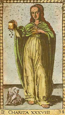 Charita - XXXVIII of Mantegna Tarot