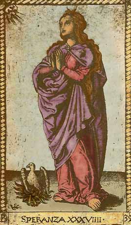 Speranza - XXXVIIII of Mantegna Tarot