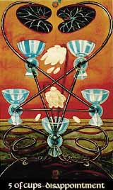 Five of Cups - Disappointment