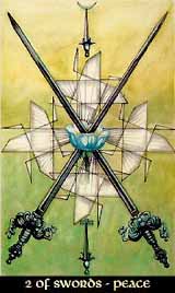 Two of Swords - Peace