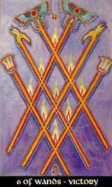 Six of Wands - Victory